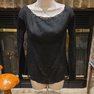 United Colors Of Benetton Black Women's Blouse